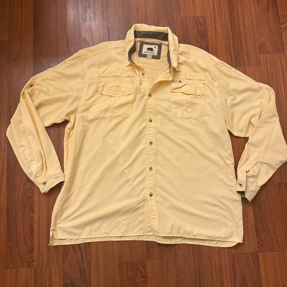 Dakota Grizzly Men's Fishing Shirt 100% Nylon